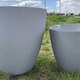 Beton XL m�anyag kerek vir�gcser�p 53 cm vil�gos sz�rke