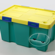 Uni-box m�anyag t�rol� l�da 600 fed�llel - Flair