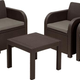 Georgia Set m�anyag kerti b�tor garnit�ra barna - meleg taupe