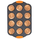 Berlinger Haus Granit Diamond Line 12 lyuk� muffins�t� tepsi m�rv�ny bevonattal, levehet� szilikon f