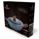 Berlinger Haus Forest Line l�bas k� hat�s� m�rv�ny bevonattal, fa mint�zat� fog�kkal, fed�vel, 32 cm
