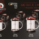 Berlinger Haus Metallic Burgundy Line dugatty�s k�v�- �s teaf�z�, 600 ml