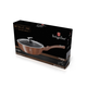 Berlinger Haus Metallic Rosegold Line m�ly serpeny� m�rv�ny bevonattal, fed�vel, 24 cm