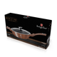 Berlinger Haus Metallic Rosegold Line m�ly serpeny� m�rv�ny bevonattal, fed�vel, 28 cm