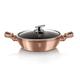 Berlinger Haus Metallic Rosegold Line l�bas m�rv�ny bevonattal, fed�vel, 28 cm