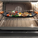 Berlinger Haus Granit Diamond Line grill s�t�lap m�rv�ny bevonattal, szilikon fog�kkal, 47 cm fekete