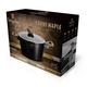 Berlinger Haus Ebony Maple Line magas l�bas gr�nit-m�rv�ny bevonattal, fed�vel, 20 cm