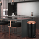 Berlinger Haus Black Rose Collection rozsdamentes ac�l szemetes, 12 L