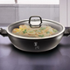 Berlinger Haus Black Silver Collection l�bas m�rv�ny bevonattal, fed�vel, 28 cm
