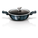 Berlinger Haus Metallic Aquamarine Line l�bas m�rv�ny bevonattal, fed�vel, 28 cm