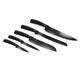 Berlinger Haus Black Rose Collection 6 db-os rozsdamentes ac�l k�sk�szlet m�rv�ny bevonattal