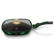 Berlinger Haus Emerald Collection grill serpeny� tit�n bevonattal, fed�vel
