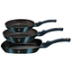 Berlinger Haus Metallic Aquamarine Line 3 r�szes serpeny�k�szlet m�rv�ny bevonattal, s�t�tk�k