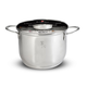 Berlinger Haus Silver Jewellery Collection rozsdamentes ac�l faz�k h��ll� �veg fed�vel, 26 cm, 9.5 L