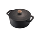 Berlinger Haus Black Rose Collection �nt�ttvas magas l�bas fed�vel, 24 cm