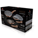 Berlinger Haus Metallic Rosegold Line 5 r�szes serpeny�k�szlet m�rv�ny bevonattal, levehet� ny�llel