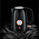 Berlinger Haus Black Rose Collection rozsdamentes ac�l elektromos v�zforral� termoszt�ttal, 1,7 lite