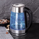 Berlinger Haus Metallic Carbon Line rozsdamentes ac�l elektromos v�zforral� h�fokszab�lyz�val, 1,7 l
