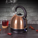 Berlinger Haus Metallic Rosegold Line rozsdamentes ac�l elektromos v�zforral� kanna, 1,8 liter, 2200