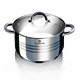Blaumann Gourmet Line rozsdamentes faz�k +�vegfed� 28 cm / 12,5 liter