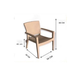 Baraw rattan hat�s� karf�s m�anyag kerti sz�k barna