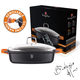 Berlinger Haus Granit Diamond Line sz�gletes l�bas m�rv�ny bevonattal, szilikon fog�val, fed�vel, 28