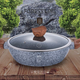 Berlinger Haus Forest Line l�bas k� hat�s� m�rv�ny bevonattal, fa mint�zat� fog�kkal, fed�vel, 32 cm