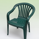 Paris m�anyag kerti sz�k k�zepes t�ml�s z�ld - Flair