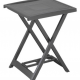 Arno m�anyag �sszecsukhat� kerti asztal antracit sz�rke 50 x 50 cm O320
