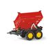 Rolly Mega Trailer ut�nfut�, piros