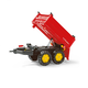 Rolly Mega Trailer ut�nfut�, piros
