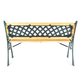 F�mv�zas Classic kerti pad z�ld + fa sz�n