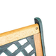 F�mv�zas Classic kerti pad z�ld + fa sz�n