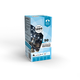 Crystalline toldhat� LED f�nyf�z�r 4,0 m  50 db hideg feh�r LED-del, fekete k�bellel