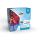 Crystalline toldhat� led j�gcsapf�z�r, 2 x 0,9 m, 138 db hideg feh�r LED, fekete k�bel