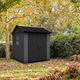 Newton 2.0 7 x 7,5 m�anyag kerti t�rol� h�z sz�rke