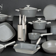 Berlinger Haus Aspen Collection 2 db-os tepsik�szlet tapad�smentes bevonattal, levehet� szilikon fog
