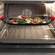 Berlinger Haus Metallic Burgundy Line Grill s�t�lap m�rv�ny bevonattal, szilikon fog�kkal, 47 cm
