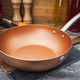 Blaumann, Le Chef Line Wok serpeny�, kov�csolt alum�nium / rozsdamentes ac�l, 3,2 l
