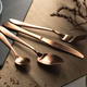 Berlinger Haus 6 szem�lyes rozsdamentes ac�l ev�eszk�z k�szlet rosegold
