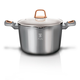 Berlinger Haus Moonlight Collection t�szta- �s rizsf�z� faz�k tit�n bevonattal, fed�vel