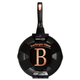 Berlinger Haus Black Rose Collection m�ly serpeny� m�rv�ny bevonattal, dupla ki�nt� cs�rrel, 24 cm