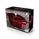 Berlinger Haus Metallic Burgundy Line �nt�ttvas ov�lis s�t�ed�ny zom�nc bevonattal, fed�vel