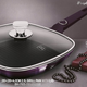 Berlinger Haus Purple Eclipse Collection grill serpeny� tit�n bevonattal, fed�vel