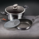 Berlinger Haus Carbon Pro Collection 4 r�szes ed�nyk�szlet m�rv�ny bevonattal
