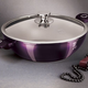 Berlinger Haus Purple Eclipse Collection wok tit�n bevonattal, fed�vel, 30 cm