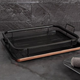 Berlinger Haus Metallic Rosegold Line tepsi tit�n bevonattal, s�t�kos�rral
