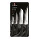 Berlinger Haus Black Silver Collection 4 db-os rozsdamentes ac�l k�sk�szlet