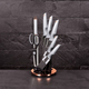 Berlinger Haus Moonlight Collection 8 r�szes k�sk�szlet tapad�smentes bevonattal, �llv�nnyal