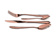 Berlinger Haus egyszem�lyes rozsdamentes ac�l ev�eszk�z k�szlet rosegold